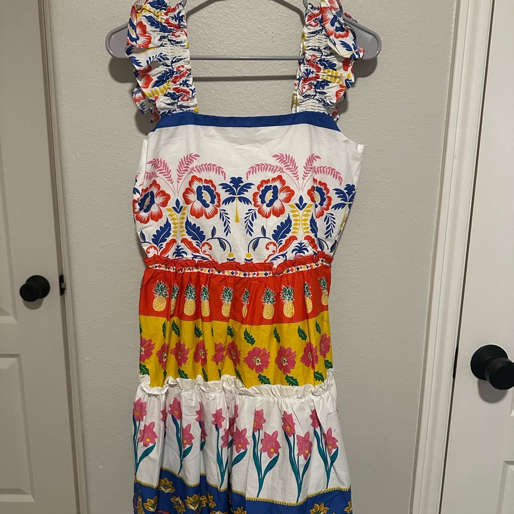 Sugarlips Multicolor Floral Smocked Dress